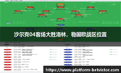 沙尔克04客场大胜洛林，稳固欧战区位置